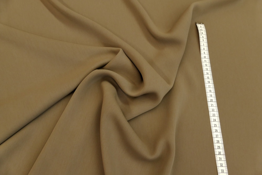 Microfaser Crepe taupe